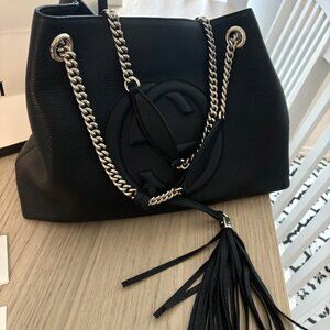 Gucci Soho Shoulder Bag Black